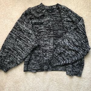 peppered cardigan